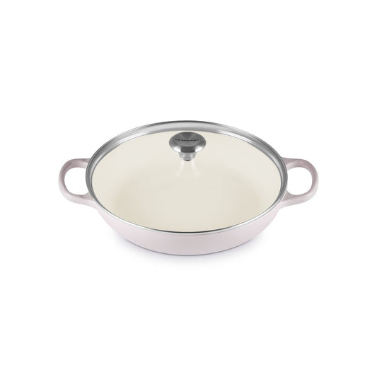  Le Creuset Signature 2.25 Qt. Round Braiser With Glass Lid | Shallot