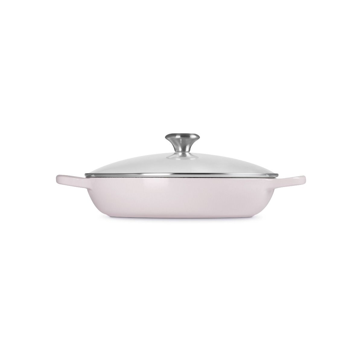  Le Creuset Signature 2.25 Qt. Round Braiser With Glass Lid | Shallot