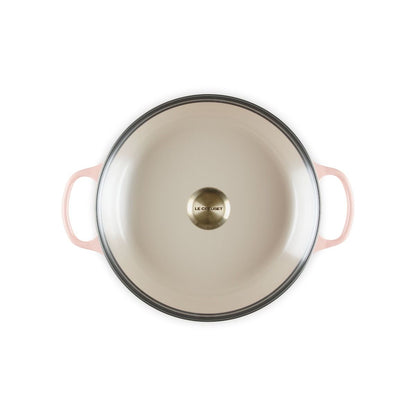  Le Creuset Signature 2.25 Qt. Round Braiser With Glass Lid | Pêche