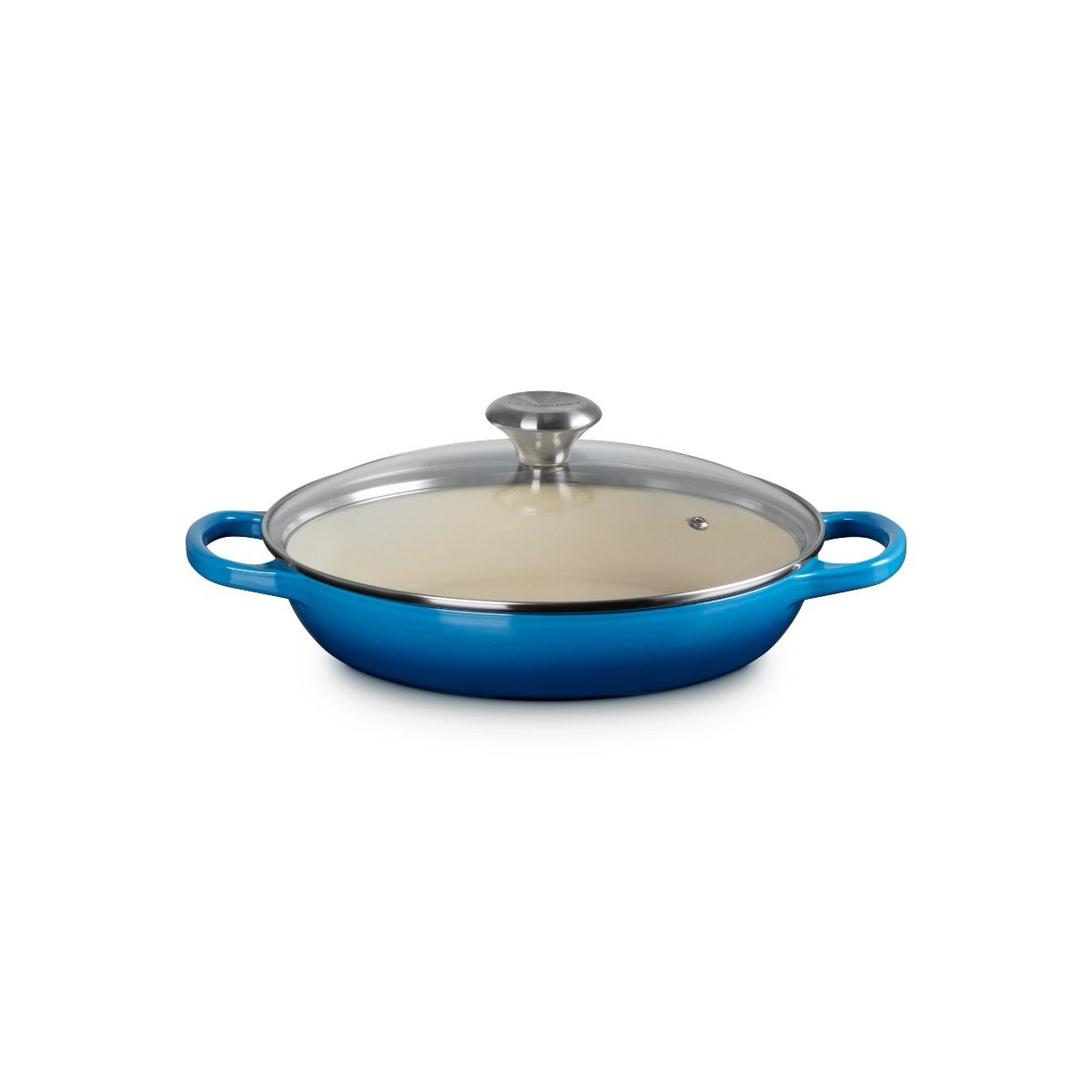  Le Creuset Signature 2.25 Qt. Round Braiser With Glass Lid | Marseille