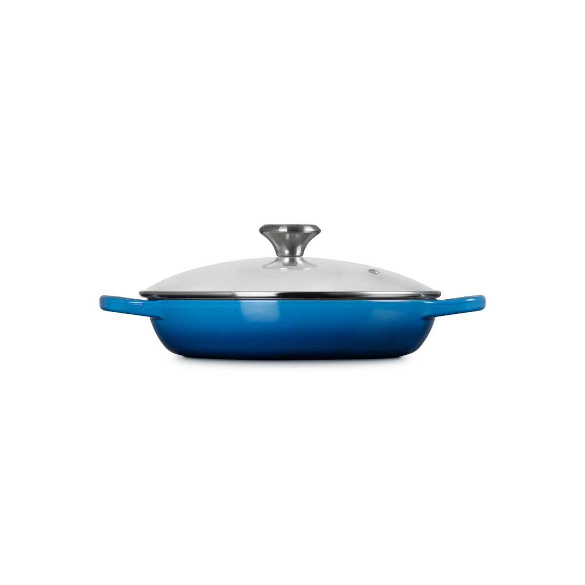 Le Creuset Signature 2.25 Qt. Round Braiser With Glass Lid | Marseille