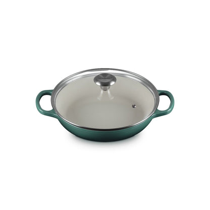  Le Creuset Signature 2.25 Qt. Round Braiser With Glass Lid | Artichaut