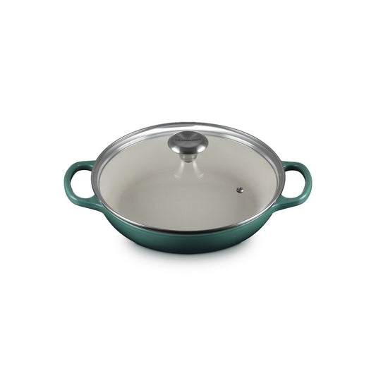  Le Creuset Signature 2.25 Qt. Round Braiser With Glass Lid | Artichaut