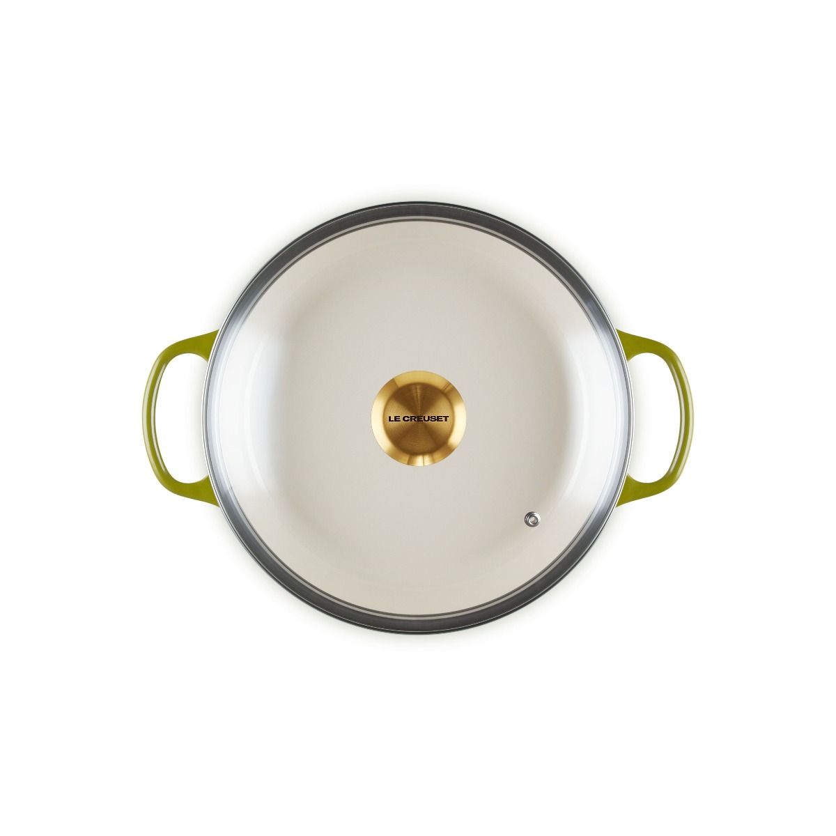  Le Creuset Signature 2.25 Qt. Round Braiser With Glass Lid | Olive