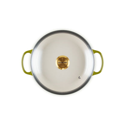  Le Creuset Signature 2.25 Qt. Round Braiser With Glass Lid | Olive