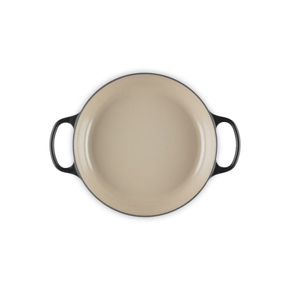 Le Creuset Signature 2.25 Qt. Round Braiser With Glass Lid | Licorice