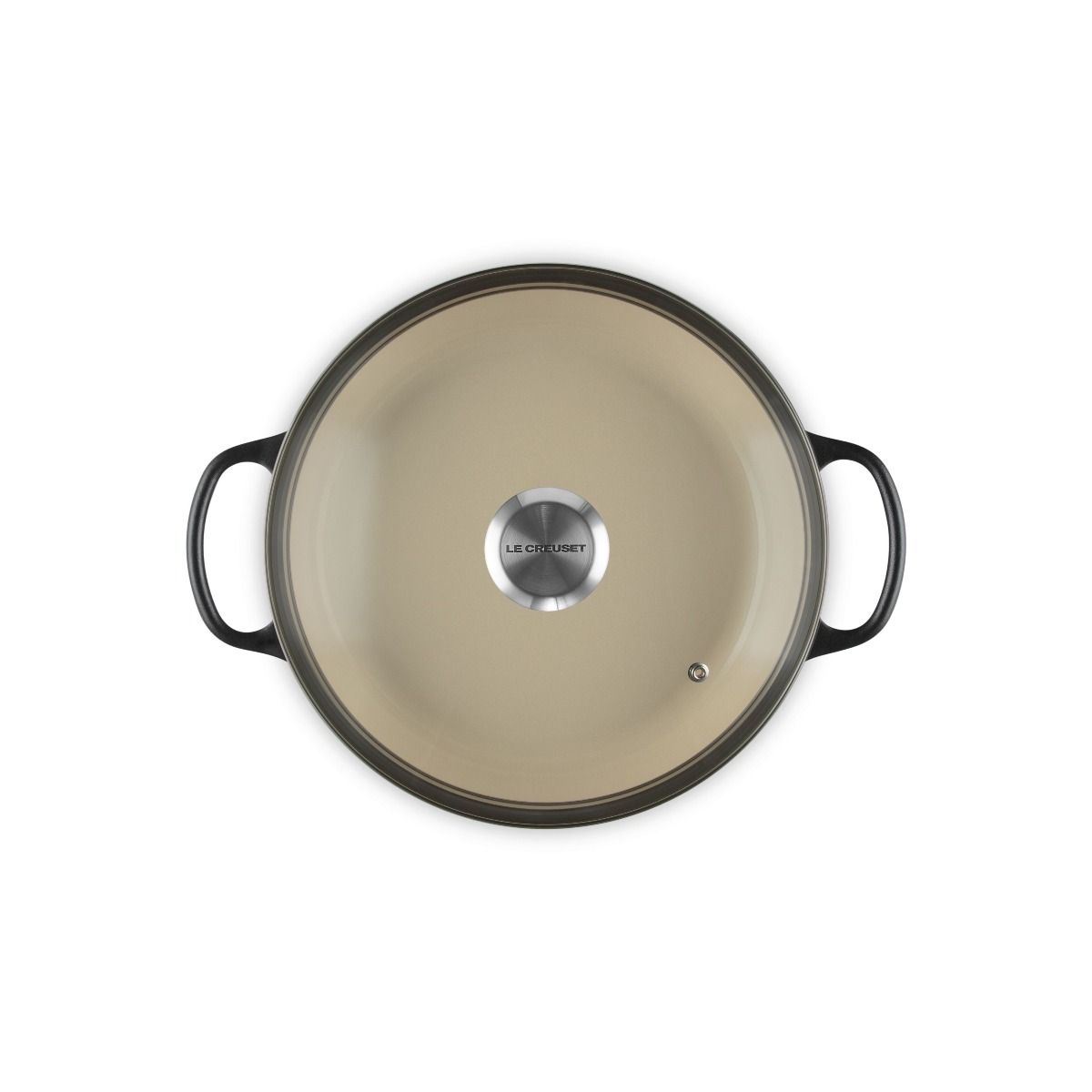  Le Creuset Signature 2.25 Qt. Round Braiser With Glass Lid | Licorice