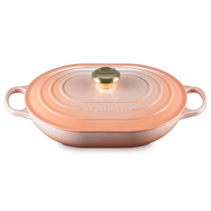  Le Creuset Signature 3.75 Qt. Oval Casserole | Pêche