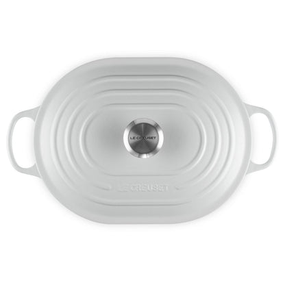  Le Creuset Signature 3.75 Qt. Oval Casserole | White