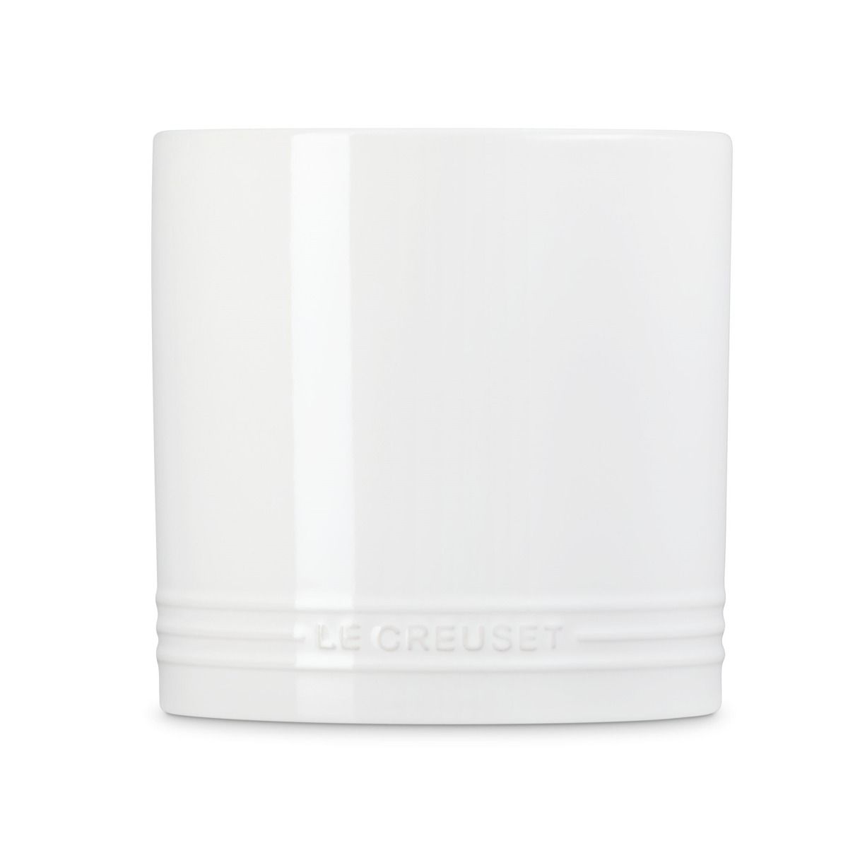  Le Creuset Signature 1 Qt. Utensil Crock | White