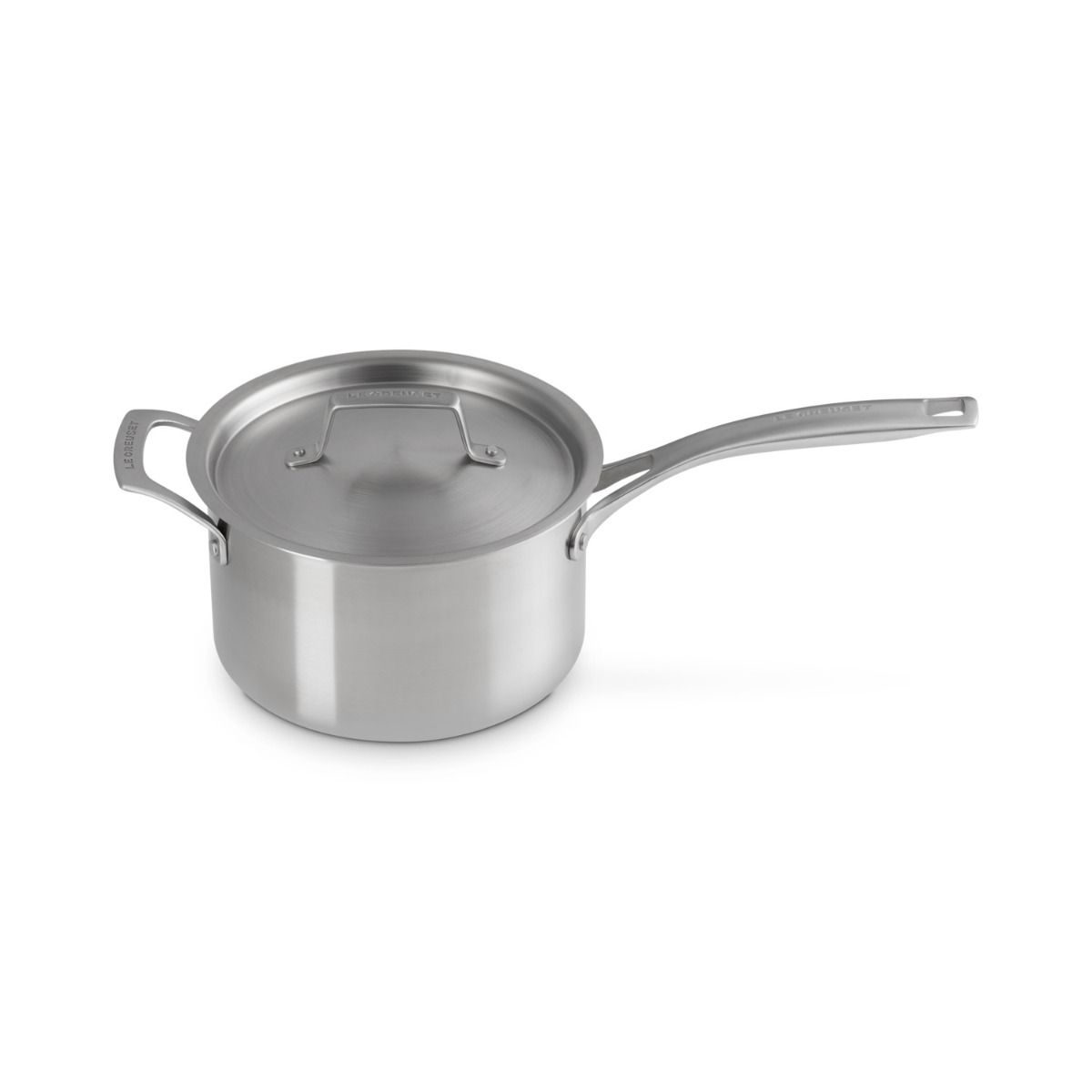  Le Creuset Essential Stainless Steel 4 Qt. Saucepan With Lid