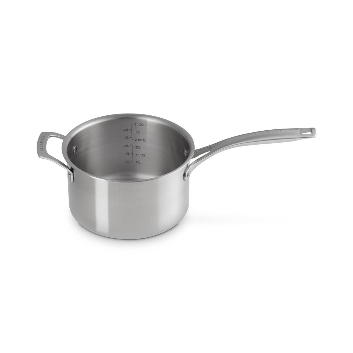  Le Creuset Essential Stainless Steel 4 Qt. Saucepan With Lid