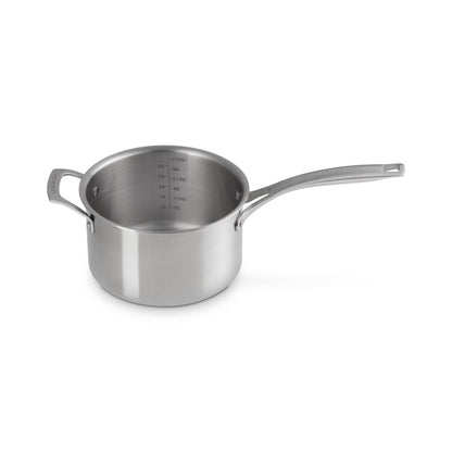  Le Creuset Essential Stainless Steel 4 Qt. Saucepan With Lid