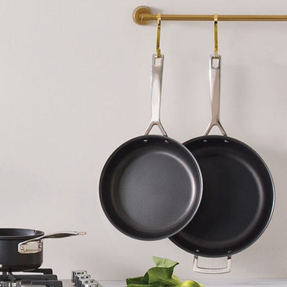  Le Creuset Classic Stainless Steel Nonstick Fry Pan Set | 9.5" & 11"