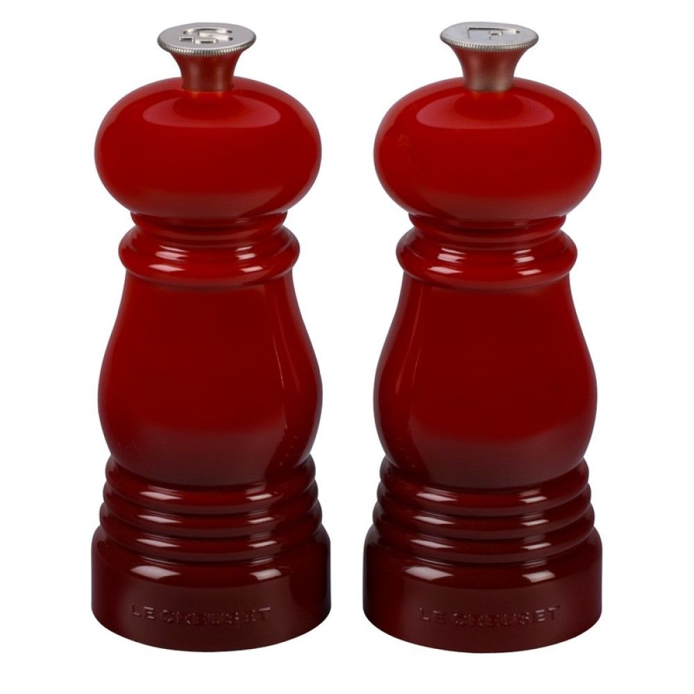  Le Creuset Petite Salt & Pepper Mill Set | Cerise/Cherry Red