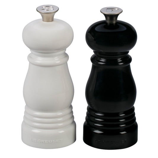  Le Creuset Petite Salt & Pepper Mill Set | Black & White