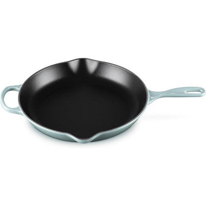  Le Creuset 11.75" Signature Enameled Cast Iron Skillet | Sea Salt