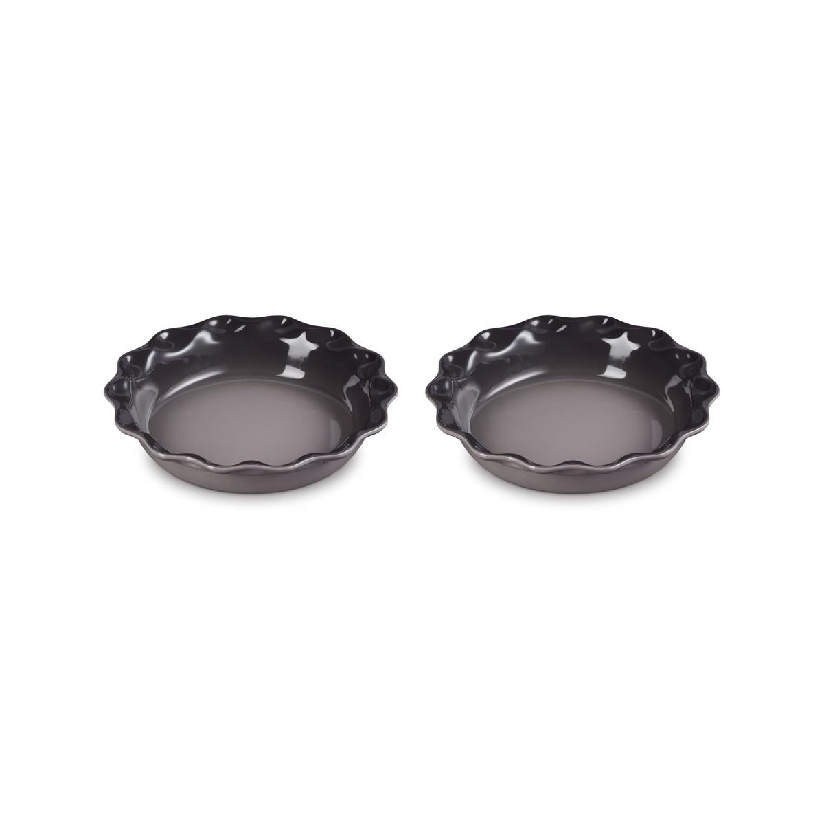  Le Creuset 9" Heritage Pie Dishes (Set Of 2) | Oyster