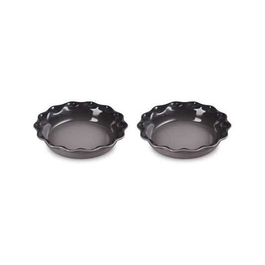  Le Creuset 9" Heritage Pie Dishes (Set Of 2) | Oyster