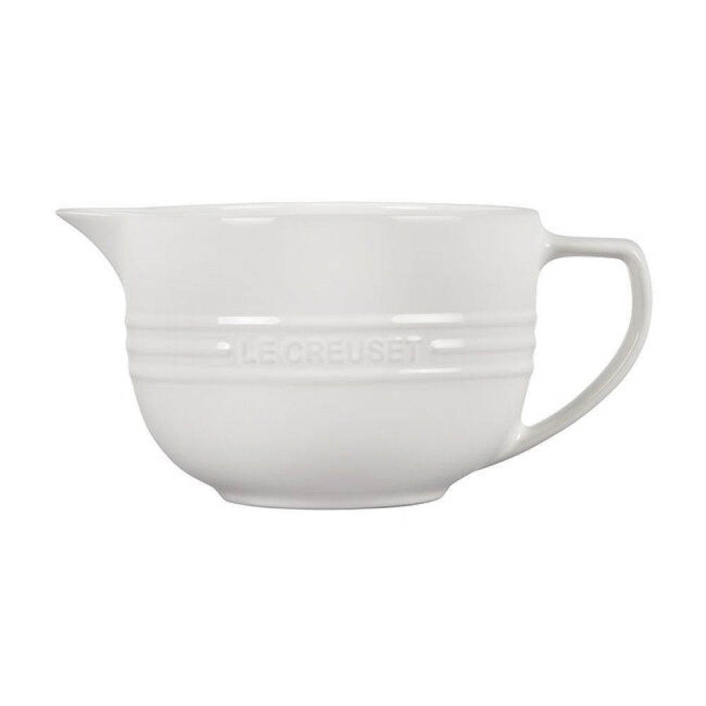  Le Creuset 3.25 Quart Signature Batter Bowl | White