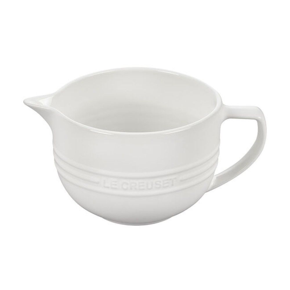  Le Creuset 3.25 Quart Signature Batter Bowl | White
