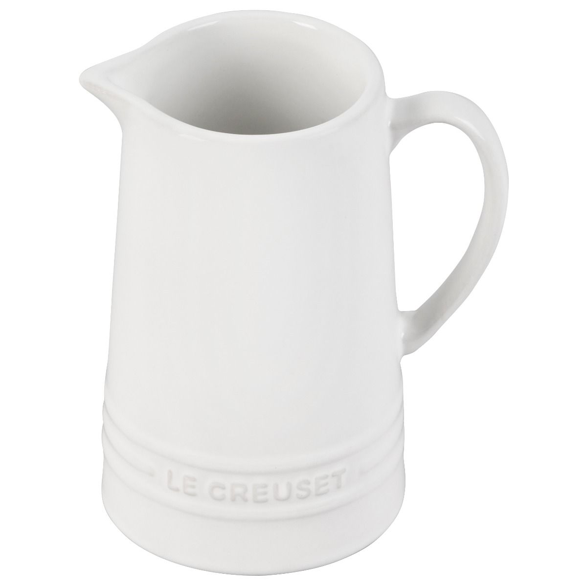  Le Creuset Signature 10oz Petite Pitcher | White