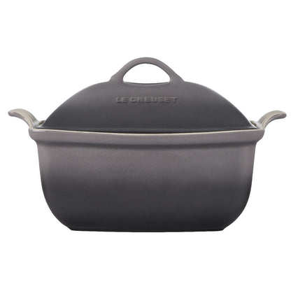  Le Creuset 4.5 Qt. Heritage Deep Covered Rectangular Baker | Oyster