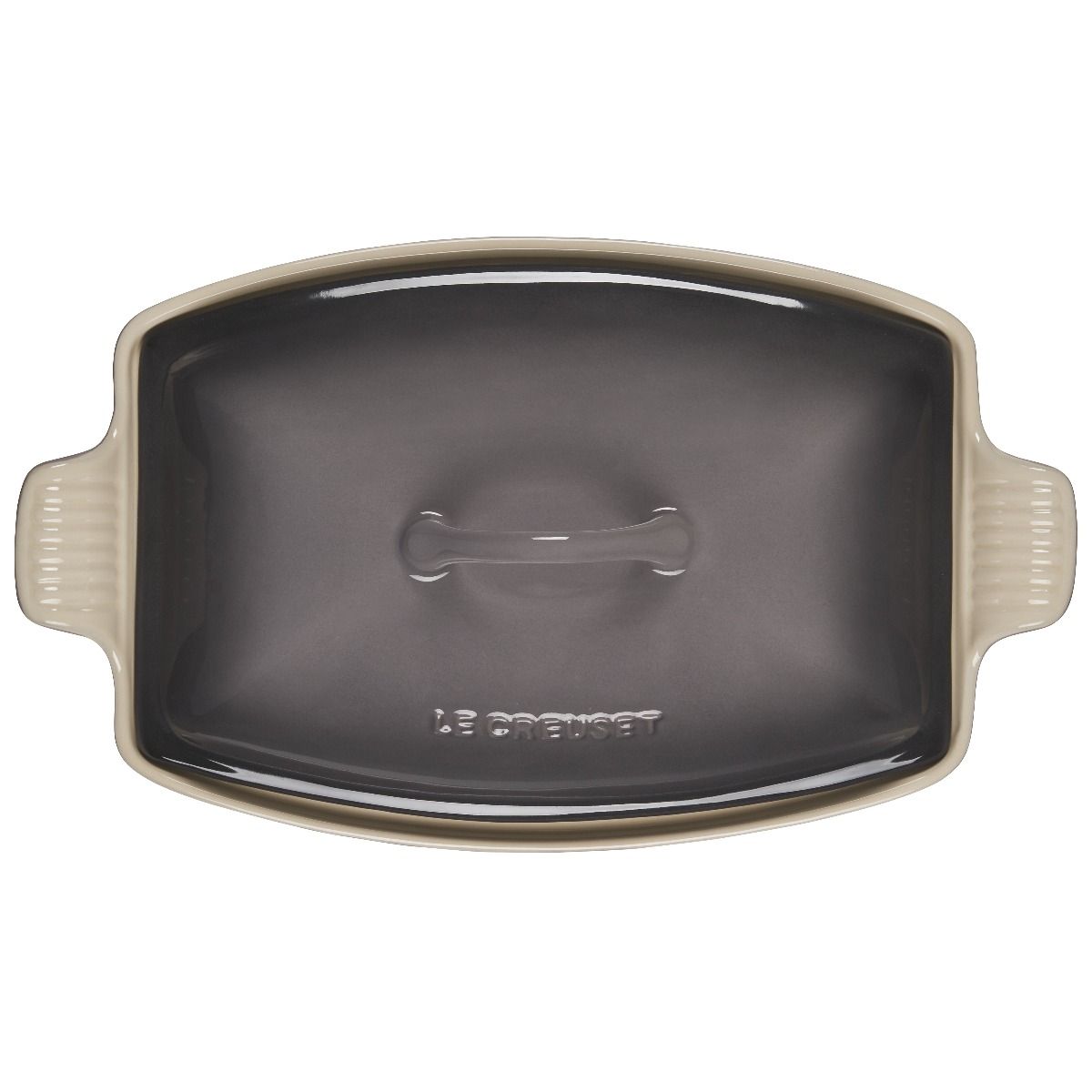  Le Creuset 4.5 Qt. Heritage Deep Covered Rectangular Baker | Oyster