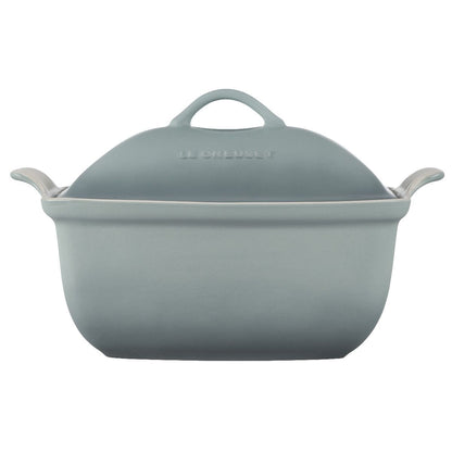  Le Creuset 4.5 Qt. Heritage Deep Covered Rectangular Baker | Sea Salt