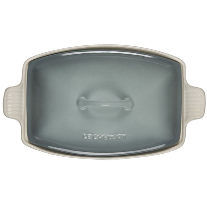  Le Creuset 4.5 Qt. Heritage Deep Covered Rectangular Baker | Sea Salt