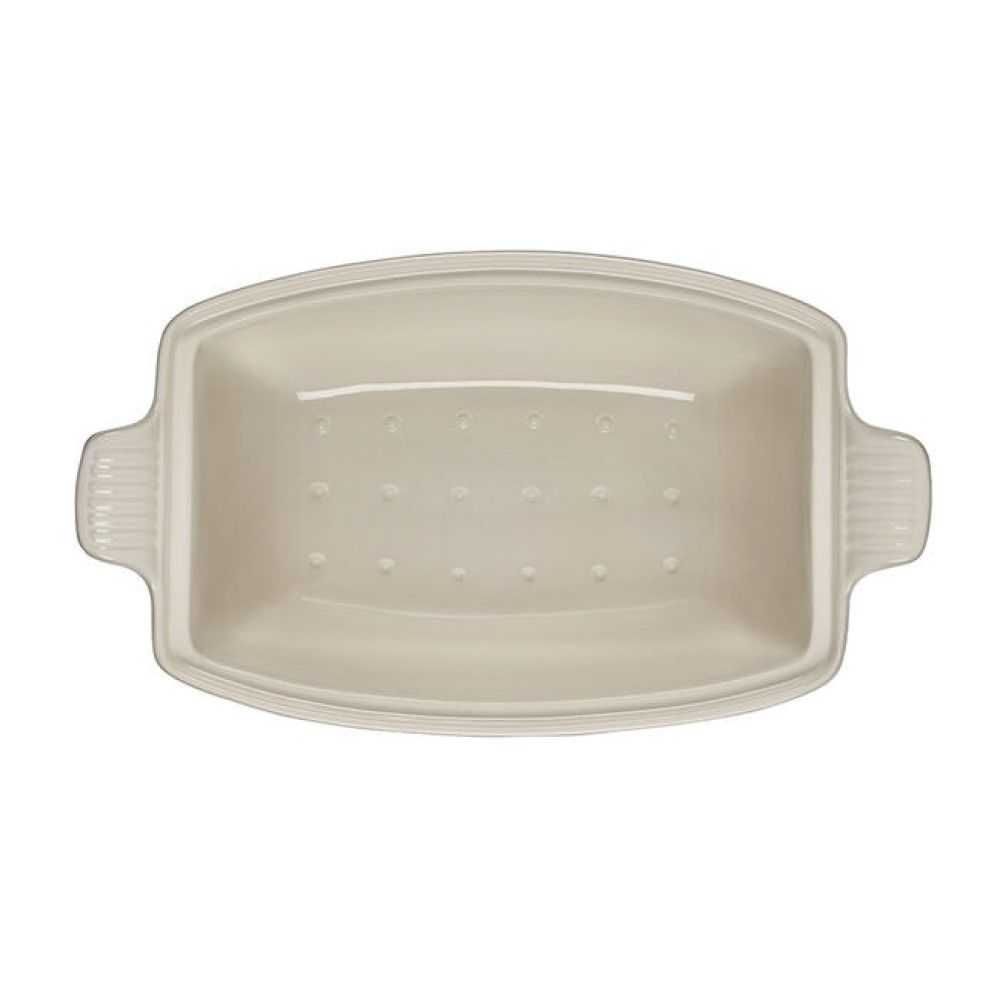  Le Creuset 4.5 Qt. Heritage Deep Covered Rectangular Baker | Sea Salt