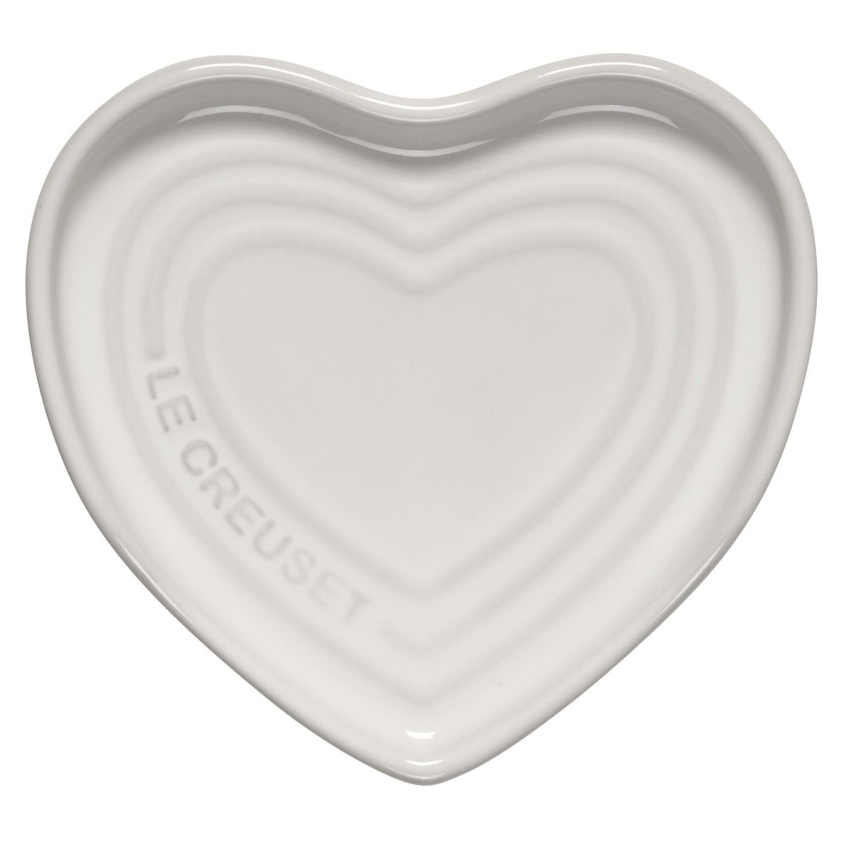  Le Creuset Heart Spoon Rest | White