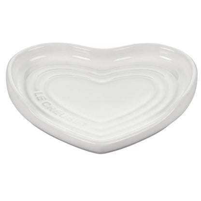  Le Creuset Heart Spoon Rest | White