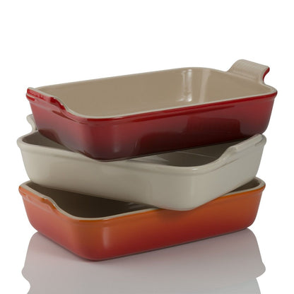  Le Creuset 2.5 Qt. Rectangular Heritage Baking Dish | Cerise/Cherry Red