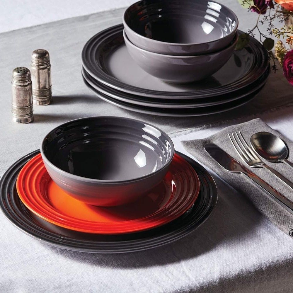  Le Creuset Vancouver 22oz Soup Bowls - Set Of 4 | Oyster Grey