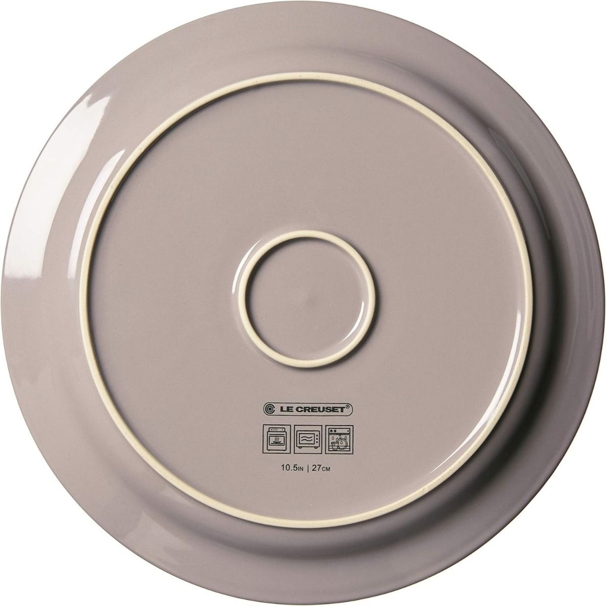  Le Creuset Vancouver 10.5" Dinner Plates - Set Of 4 | Oyster Grey