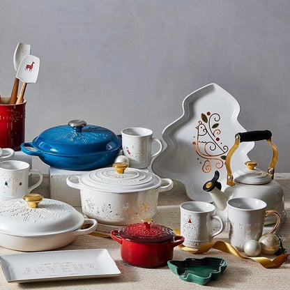  Le Creuset Noel Collection 14" Tree Platter | Partridge In A Pear Tree