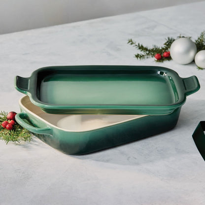  Le Creuset 2.75 Qt. Rectangular Heritage Baking Dish With Platter Lid | Artichaut
