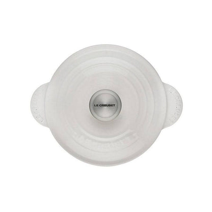  Le Creuset Cast Iron Rice Pot | White