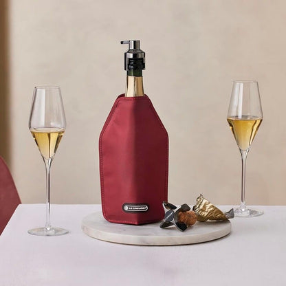  Le Creuset Nylon Wine Cooler Sleeve | Burgundy