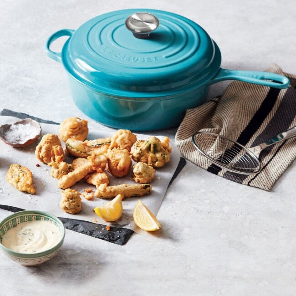  Le Creuset 3.75 Qt. Signature Cassadou | Caribbean