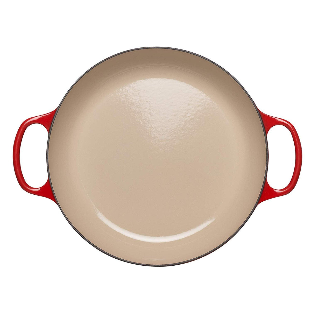  Le Creuset 2.25 Qt. Signature Enameled Cast Iron Braiser With Stainless Steel Knob | Cerise/Cherry Red
