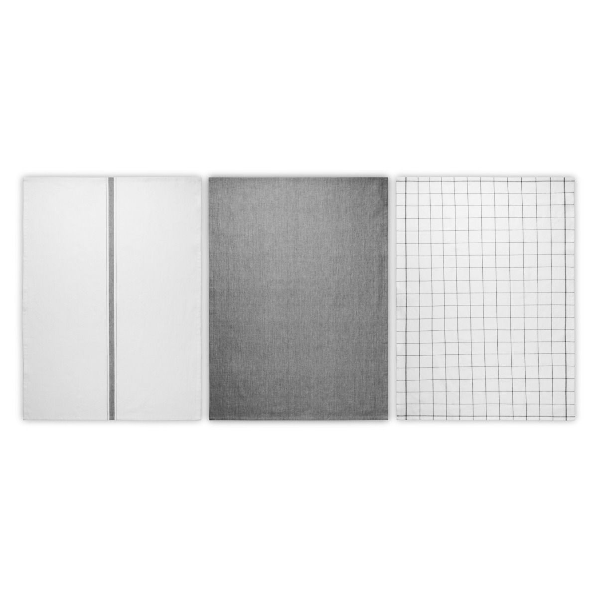 Le Creuset Kitchen Essentials Kitchen Towels (Set Of 3) | Charbon