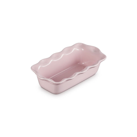  Le Creuset Heritage 9" Fluted Loaf Pan | Chiffon Pink