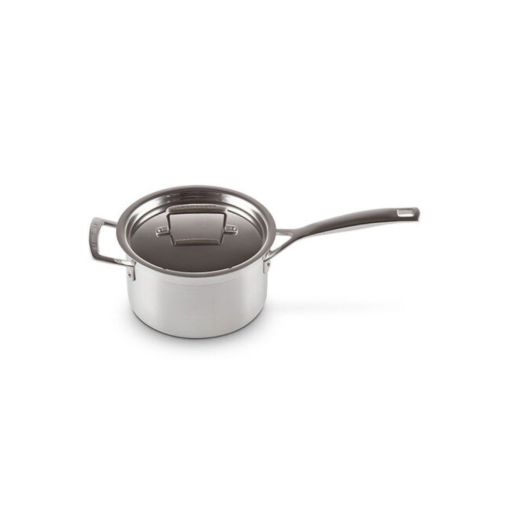  Le Creuset Classic Stainless Steel 3 Qt. Saucepan With Lid