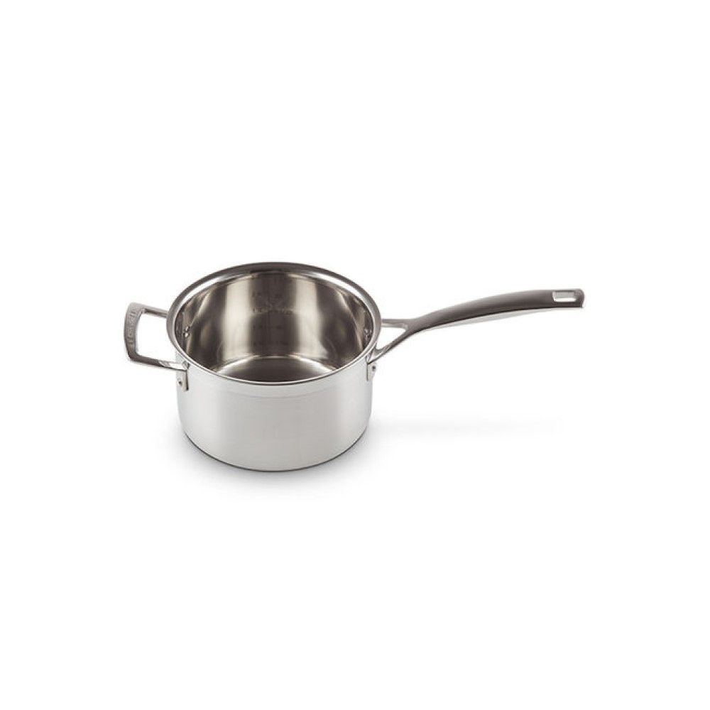  Le Creuset Classic Stainless Steel 3 Qt. Saucepan With Lid
