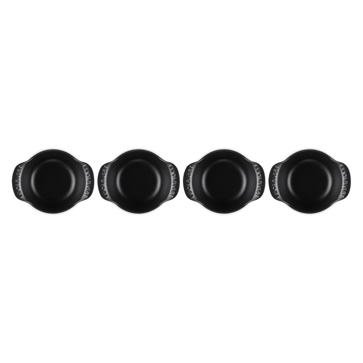  Le Creuset Gourmand Collection 0.75 Qt. Mini Round Cocotte Base | Set Of 4