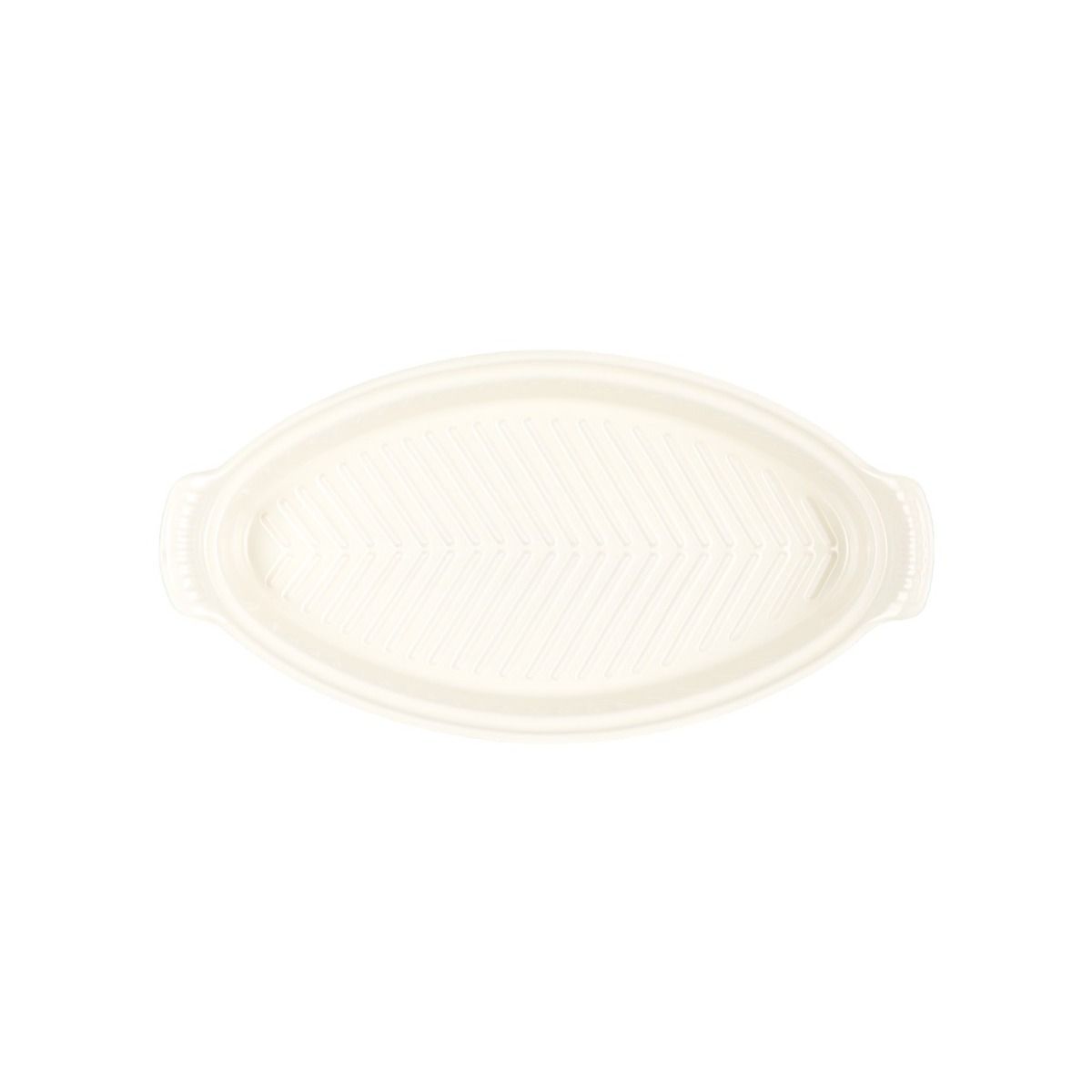  Le Creuset Heritage 1.7 Qt. Fish Baker With Stainless Steel Knob | Sea Salt