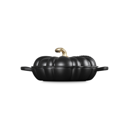  Le Creuset Signature 2.75 Qt. Pumpkin Braiser | Licorice