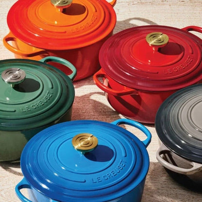  Le Creuset Crucible Large Knob | Light Gold